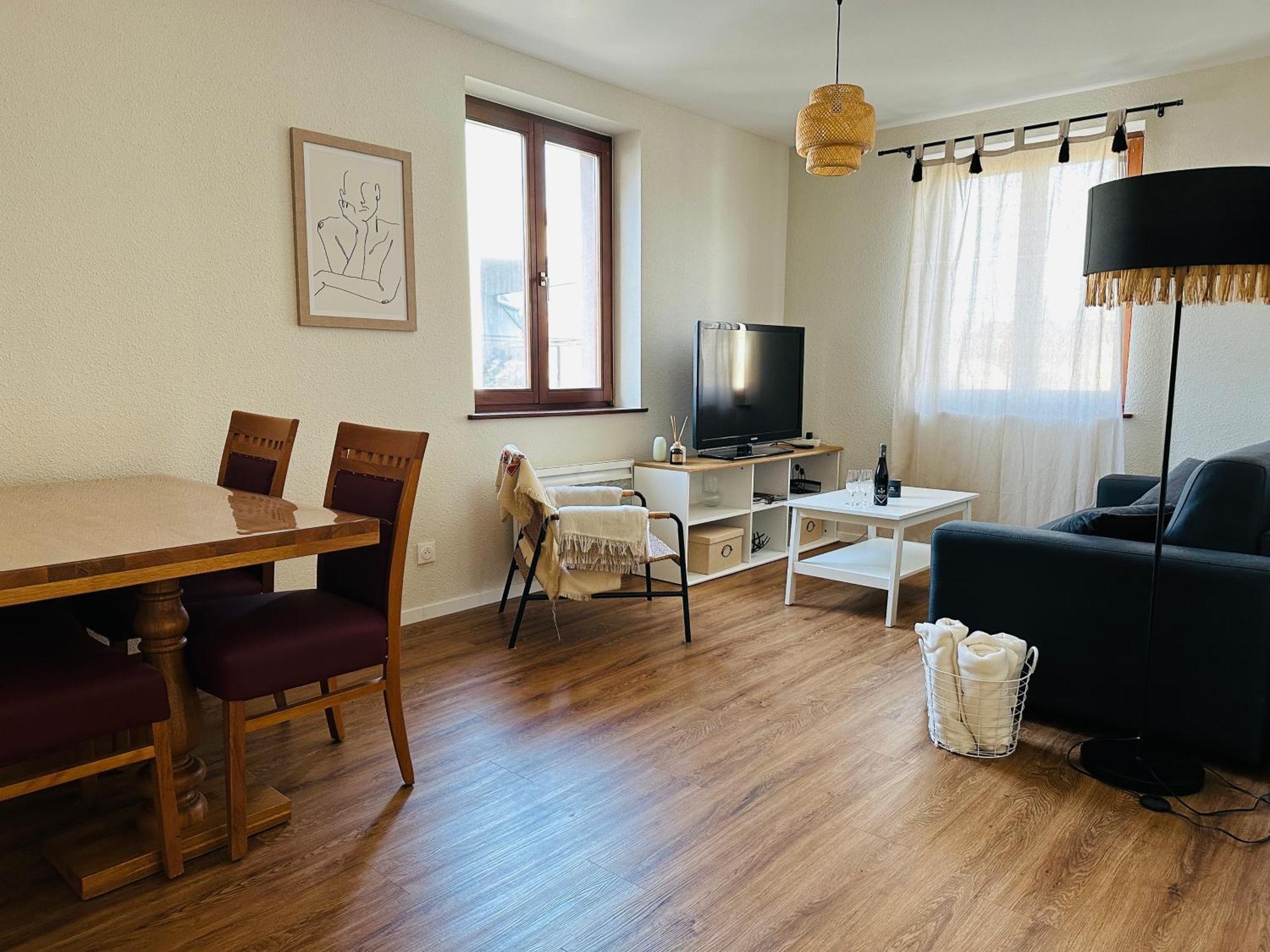 Charmant Appartement 2 Pieces Ostheim Dış mekan fotoğraf